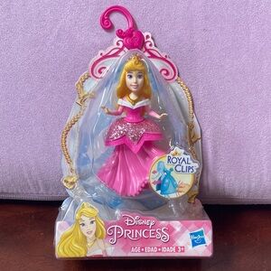 New in package- Disney Princess Aurora Royal Clips Doll